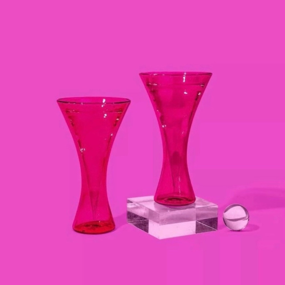 Tall Barbie Cocktail/Martini Glasses (6)